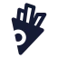 Frenchfries icon with solid standard style