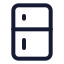 Fridge icon with stroke standard style