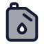 Fuel icon with duotone standard style