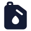 Fuel icon with solid standard style