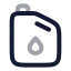 Fuel icon with twotone rounded style