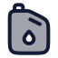 Fuel icon with duotone rounded style