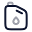 Fuel icon with twotone rounded style