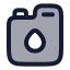 Fuel icon with duotone rounded style