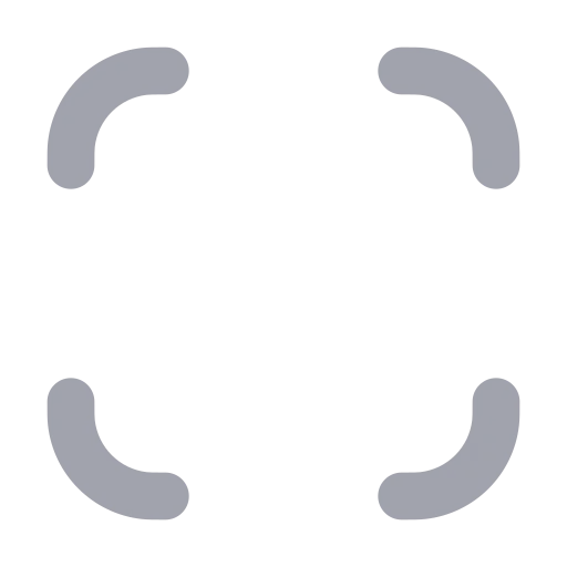 Fullscreen Icon in Bulk Rounded style