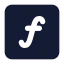 Functionsquare icon with solid standard style