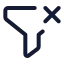 Funnelx icon with stroke standard style