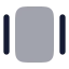 Galleryhorizontal icon with bulk rounded style