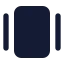 Galleryhorizontal icon with solid standard style