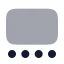 Gallerythumbnails icon with bulk rounded style