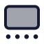 Gallerythumbnails icon with duotone standard style
