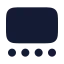 Gallerythumbnails icon with solid rounded style