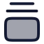 Galleryverticalend icon with duotone rounded style