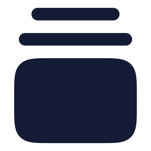 Gallery Vertical End Icon in Solid Rounded style