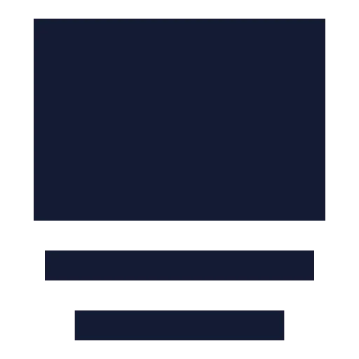 Gallery Vertical Icon in Solid Sharp style