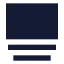 Galleryvertical icon with solid sharp style
