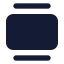 Galleryvertical icon with solid standard style