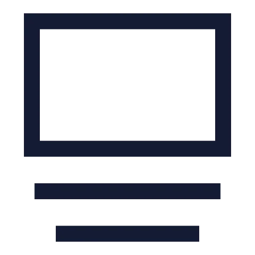 Gallery Vertical Icon in Stroke Sharp style