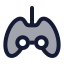 Gamecontroller icon with duotone rounded style