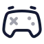 Gamecontroller icon with twotone rounded style