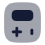 Gameboy icon with bulk rounded style