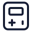 Gameboy icon with stroke standard style
