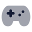 Gamepad icon with bulk rounded style