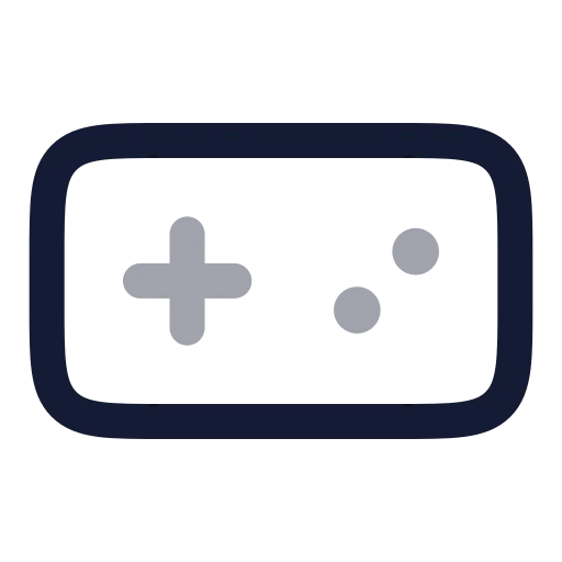 Gamepad Icon in Twotone Rounded style