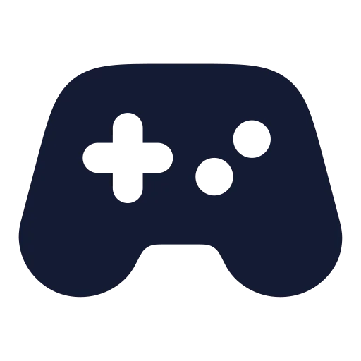 Gamepad 2 Icon in Solid Rounded style