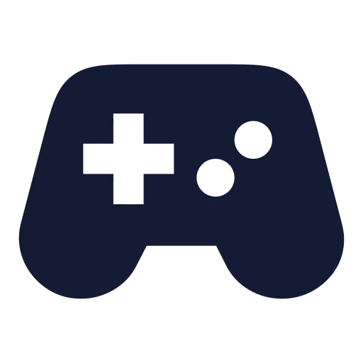 Gamepad 2 Icon in Solid Sharp style