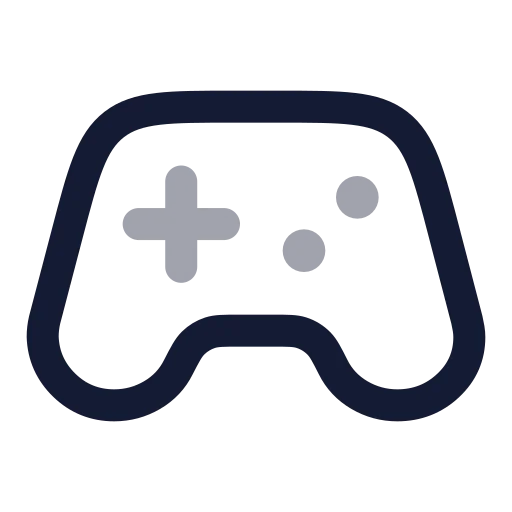 Gamepad 2 Icon in Twotone Rounded style