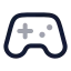Gamepad 2 icon with twotone rounded style