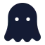 Ghost icon with solid standard style