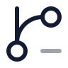Git Branch Minus icon preview