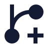 Git Branch Plus icon preview