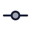 Gitcommithorizontal icon with duotone rounded style