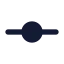 Gitcommithorizontal icon with solid standard style