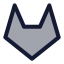 Gitlab icon with duotone standard style
