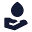 Giveblood icon with solid sharp style