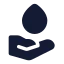 Giveblood icon with solid standard style