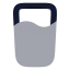 Glasswater icon with bulk rounded style