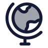 Globe icon preview