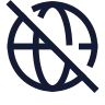 Globe Off icon preview