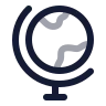 Globe icon preview
