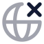 Globex icon with bulk rounded style
