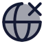 Globex icon with duotone standard style