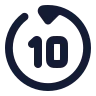 Go Backward 10 Sec icon preview