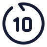 Go Backward 10 Sec icon preview