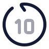 Go Backward 10 Sec icon preview