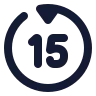 Go Backward 15 Sec icon preview